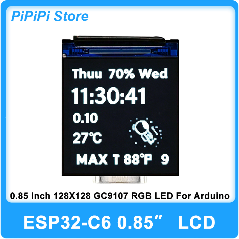 Graded Card Display - Плата разработки ESP32 C6 с IPS-экраном