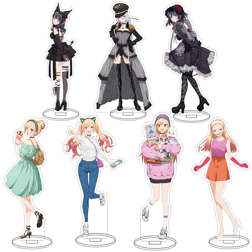 Figma Stand Set - Акриловая подставка 16 см с аниме-персонажами