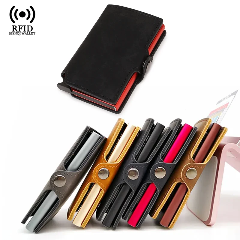 Card Top Loader - Тонкий держатель для визитных карточек, мужской