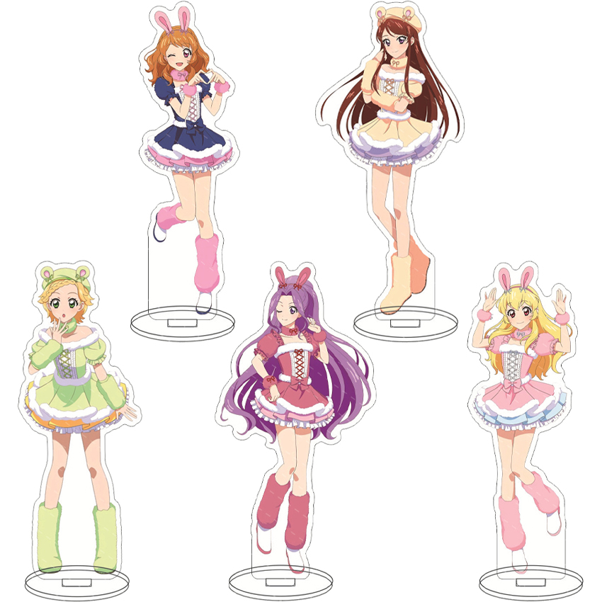 Figma Stand Set - Аниме-фигурка Aikatsu! 16 см ‌ Акриловые