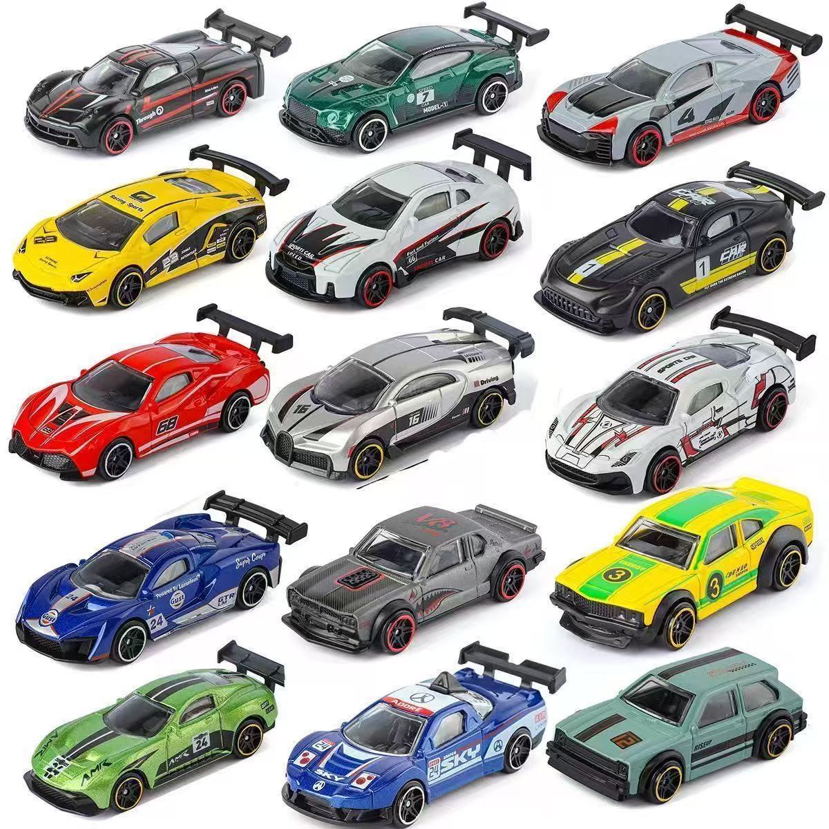 Die Cast Car 1 64 - Модель автомобиля из сплава, имитация раздвижного
