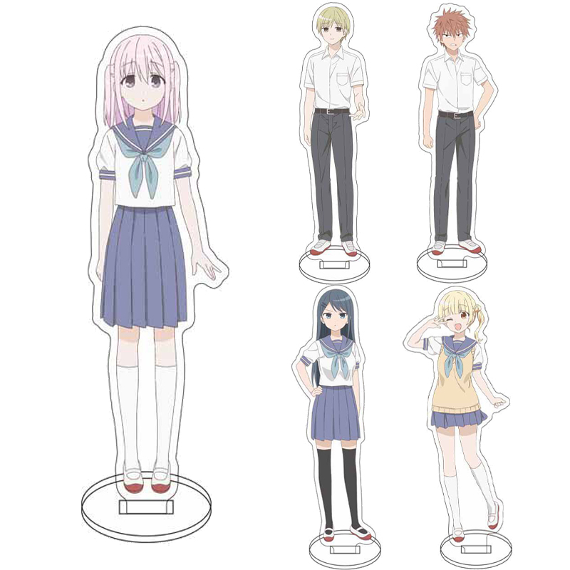 Figma Stand Set - 16-сантиметровые аниме-фигурки: Немой Кашивада и Говорящий