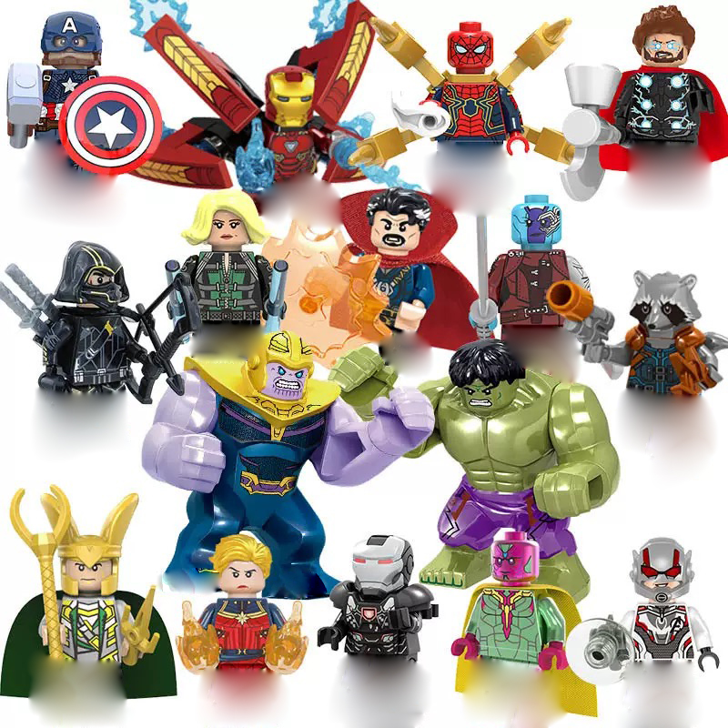 Building Block Mini - Модные конструкторы с персонажами из фильмов,