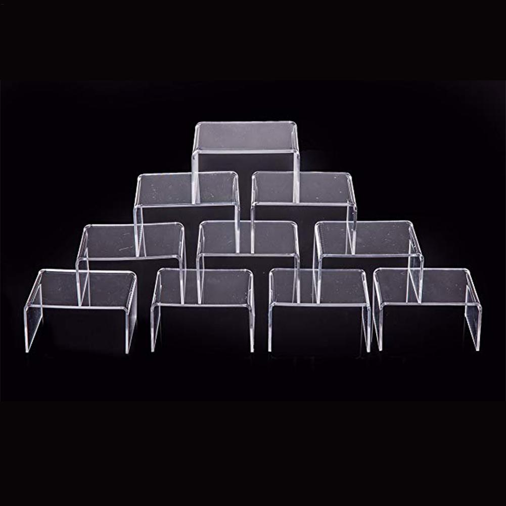 Display Risers Set - Прозрачные акриловые подставки-органайзеры для хранения и