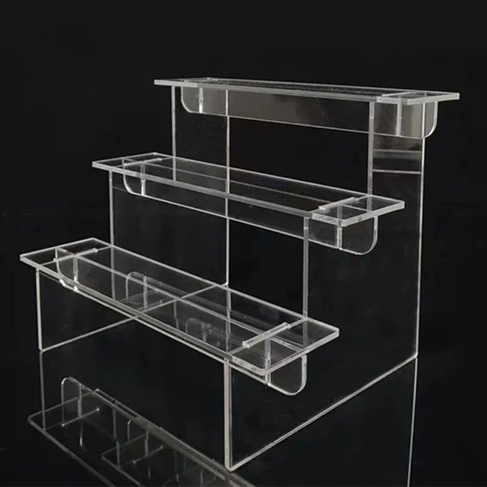 Pop Display Shelf - Акриловая демонстрационная стойка, 1-5 уровней, прозрачная