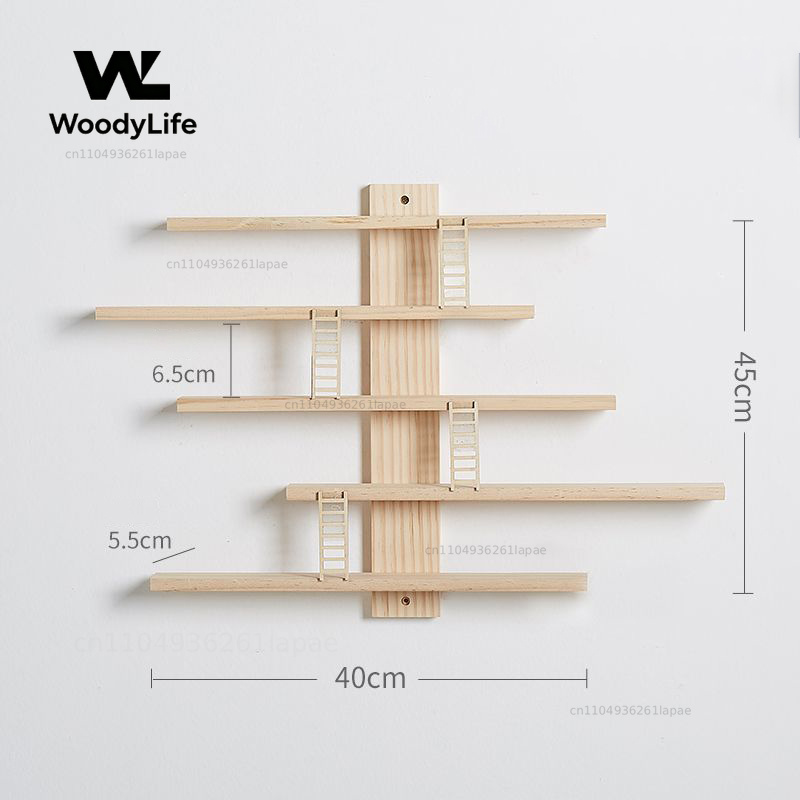 Pop Display Shelf - Настенная полка-витрина для фигурок животных, декоративный