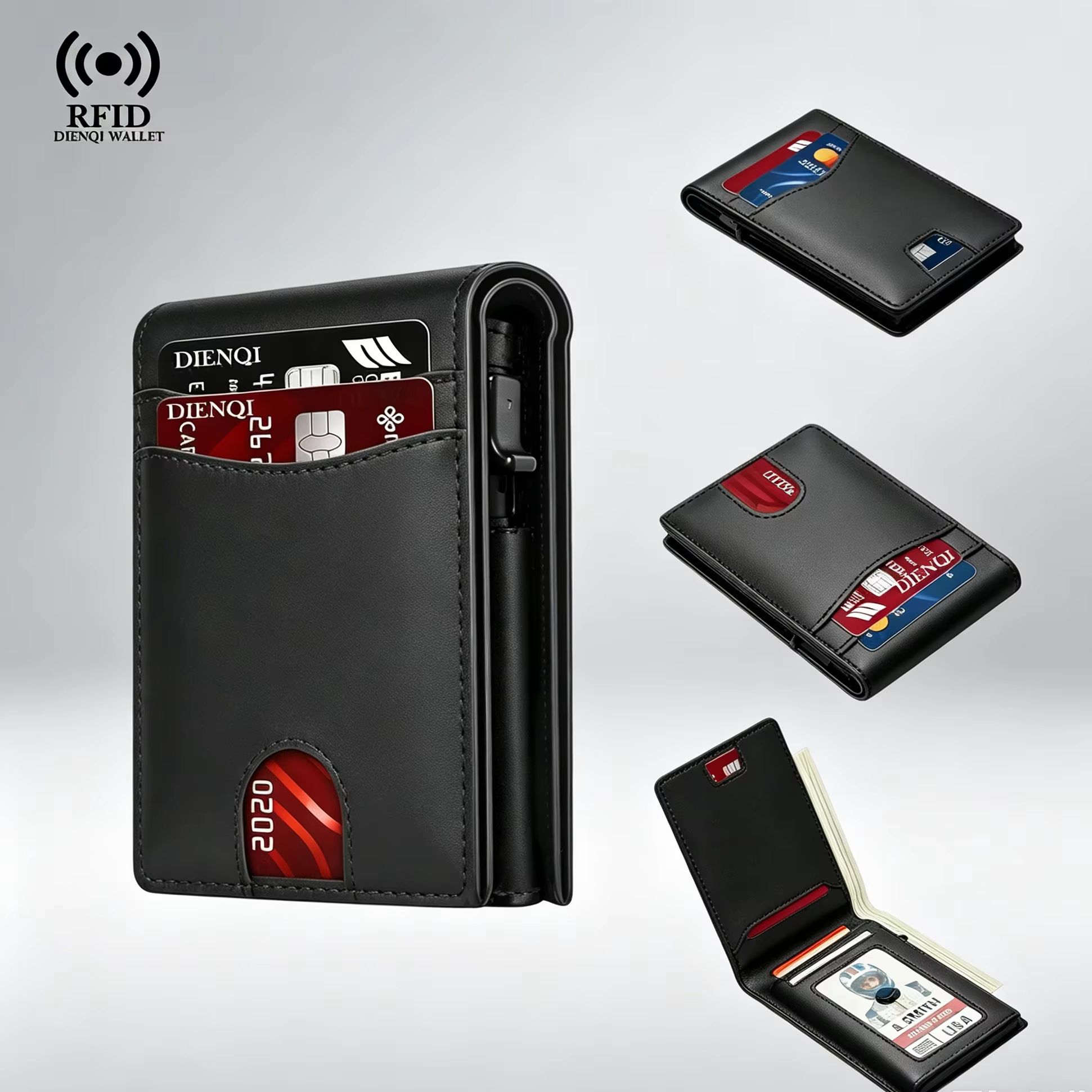 Элегантный мужской кошелек-пор – обзор и цена Card Top Loader