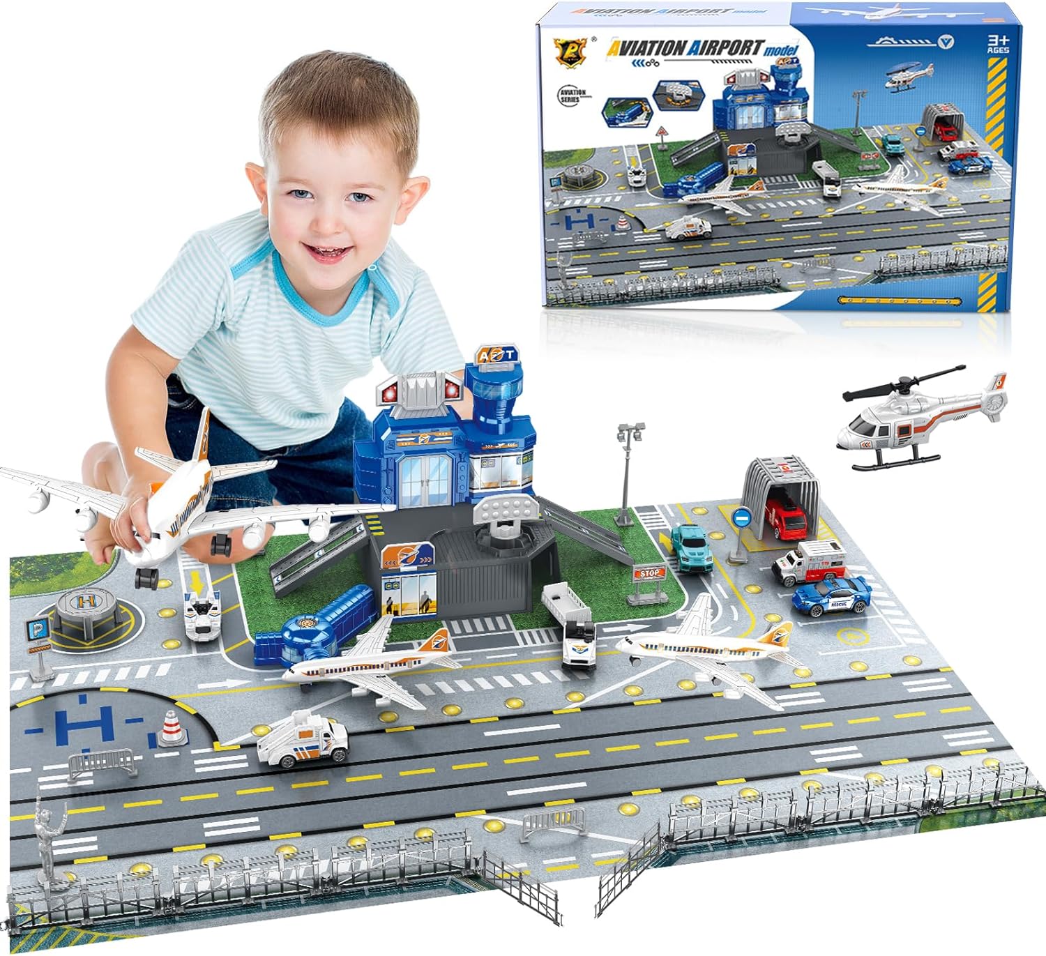 Детский игровой набор «Аэропор – обзор и цена Model Airplane Plastic