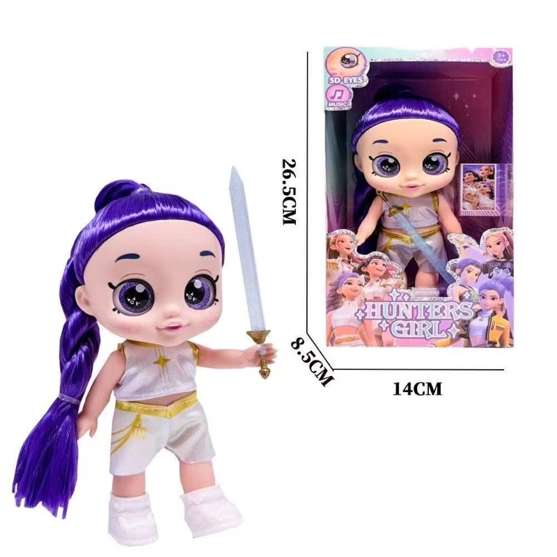 Кукла-демон Hunters Girl K-Pop – обзор и цена Vinyl Figure Blank