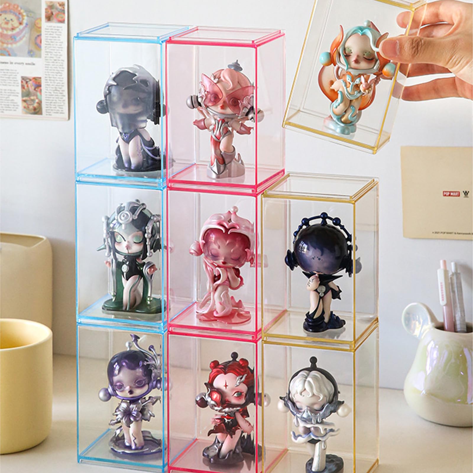 Акриловая витрина, красочные ф – обзор и цена Pop Display Shelf