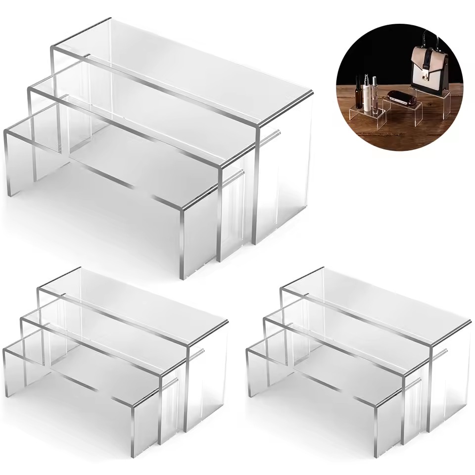 3/6/9/12 шт., прозрачная акрил – обзор и цена Display Risers Set