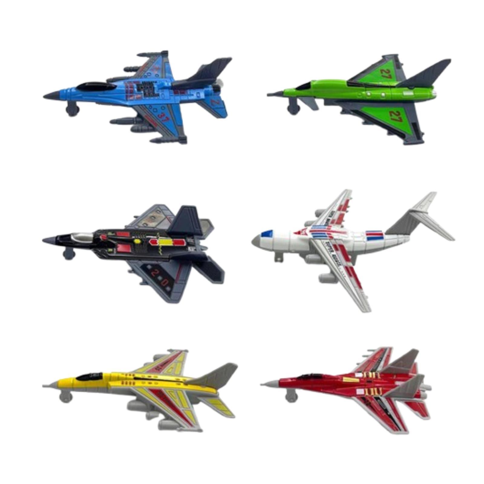 Набор из 6 металлических модел – обзор и цена Model Airplane Plastic