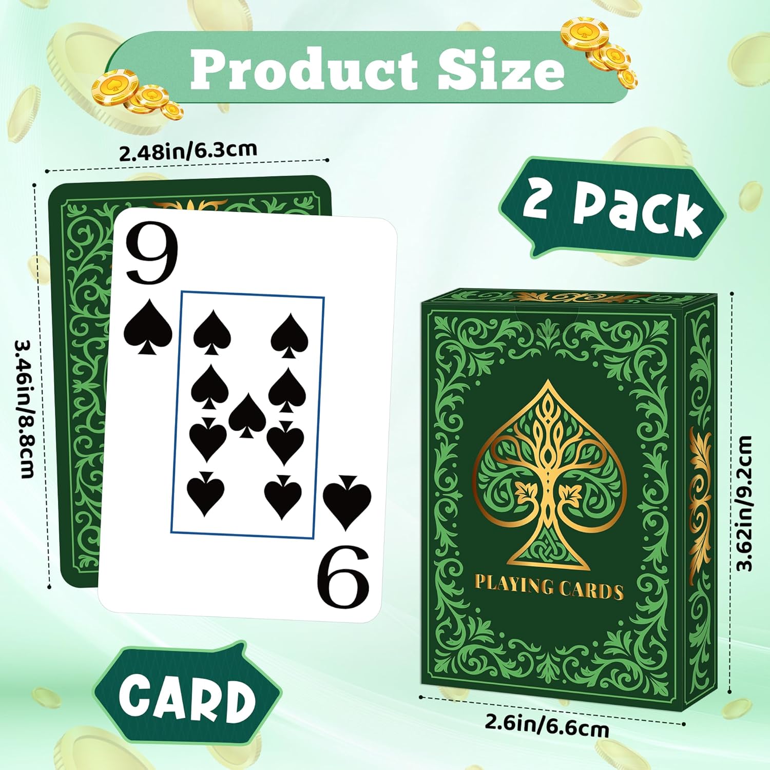 2 упаковки игральных карт |    – обзор и цена Graded Card Display
