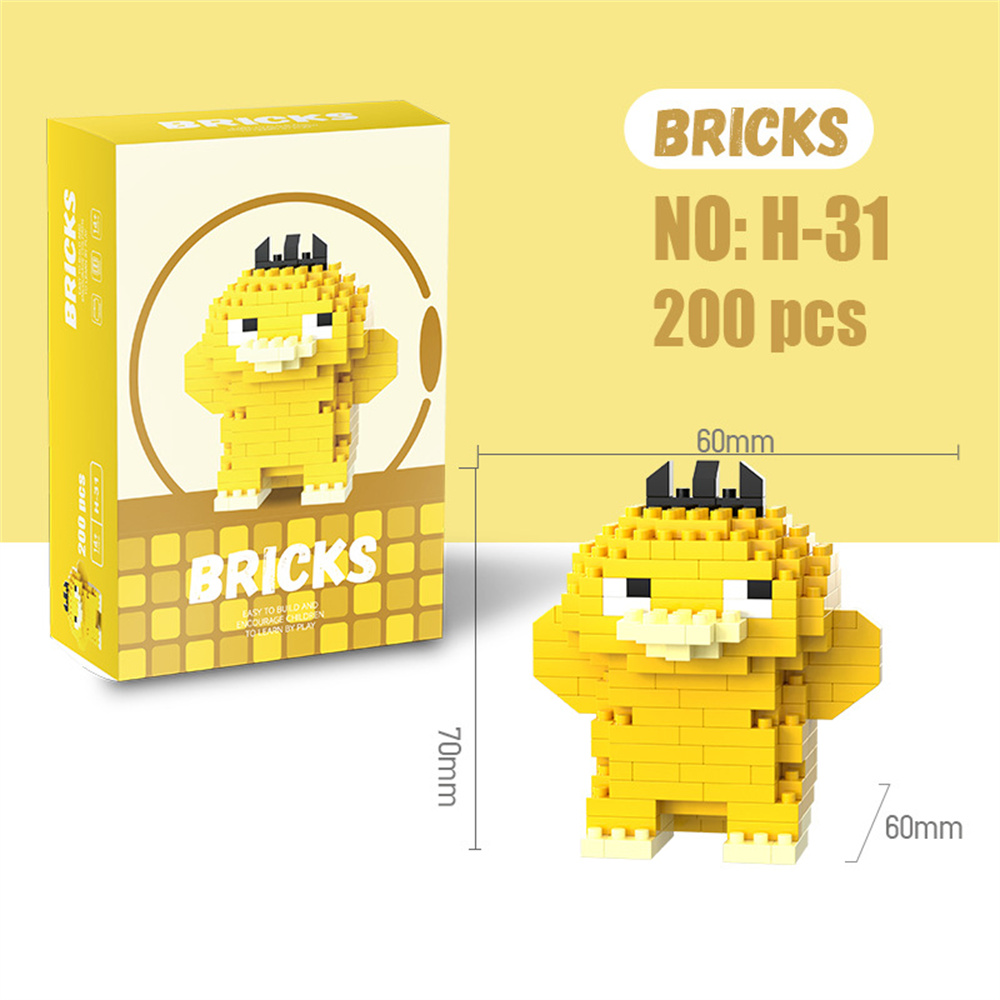 Мини-конструктор Покемон: Пика – обзор и цена Building Block Mini