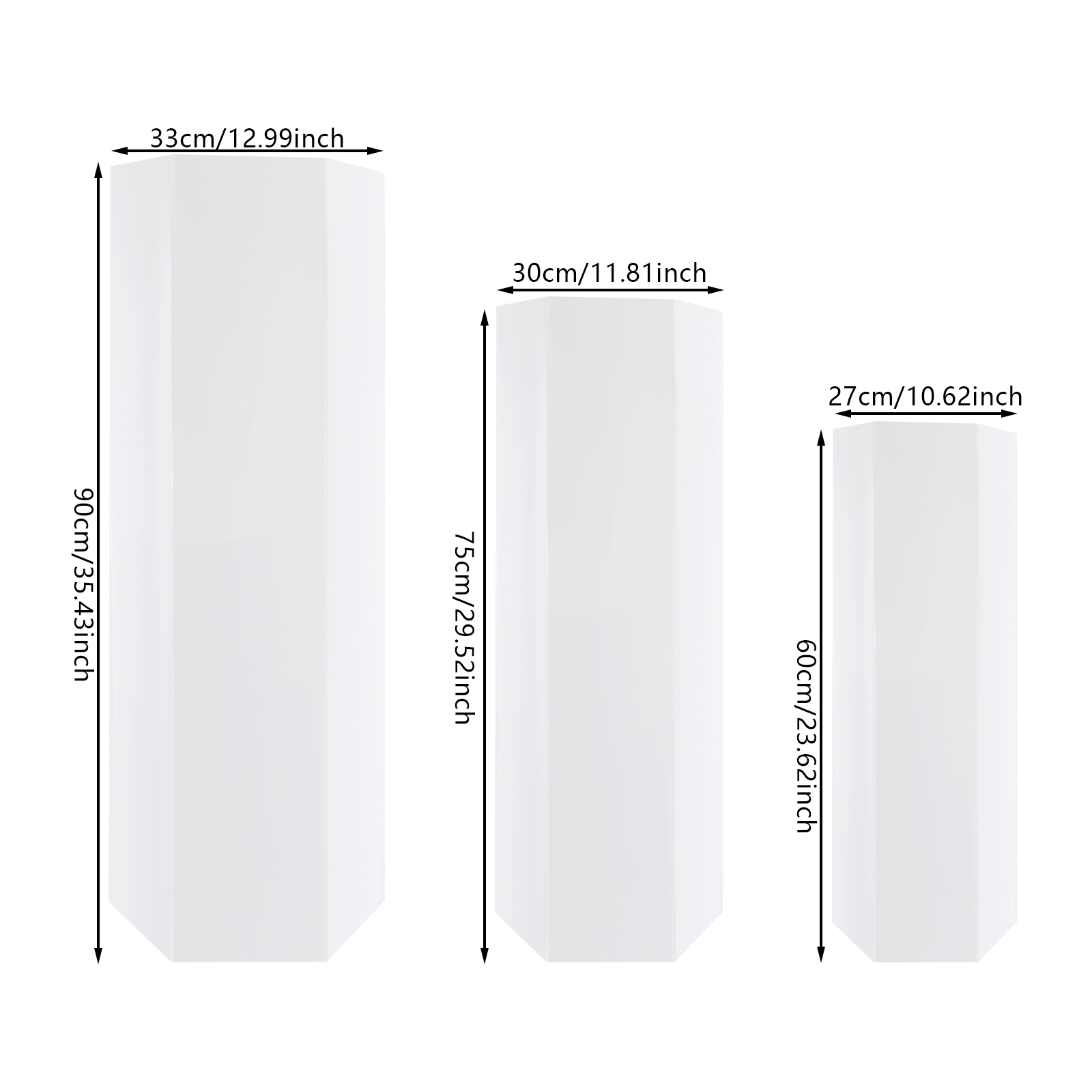 Набор из 3 белых акриловых под – обзор и цена Display Risers Set
