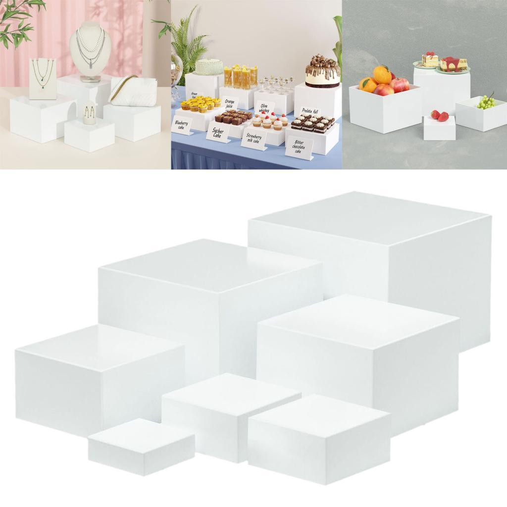 7 шт., акриловая коробка-куб,  – обзор и цена Display Risers Set