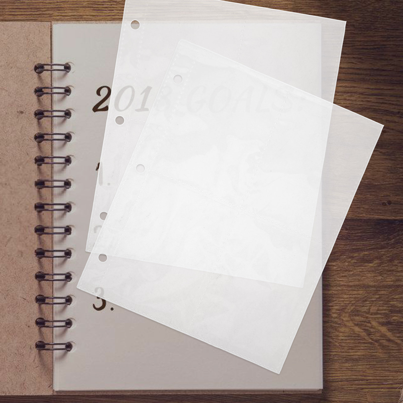 10 шт. прозрачных пластиковых  – обзор и цена Trading Card Binder