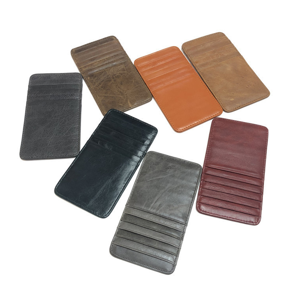 Роскошный кошелек из воловьей  – обзор и цена Card Top Loader