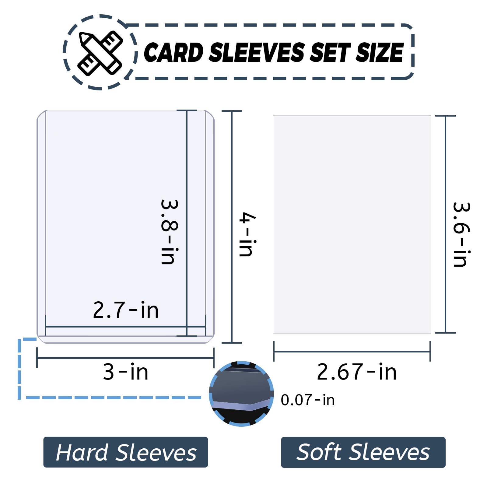 100-600 шт. защитных чехлов дл – обзор и цена Card Penny Sleeve