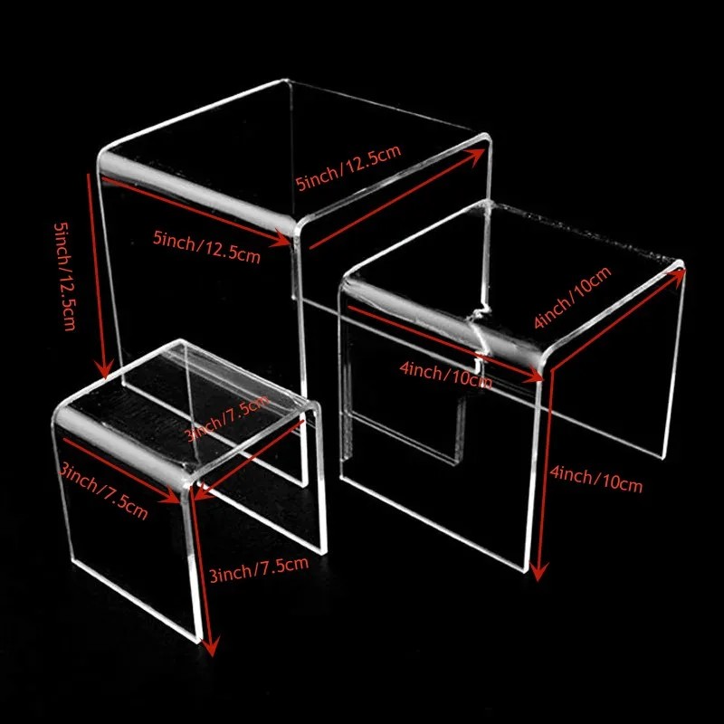 Набор из 6 акриловых подставок – обзор и цена Display Risers Set