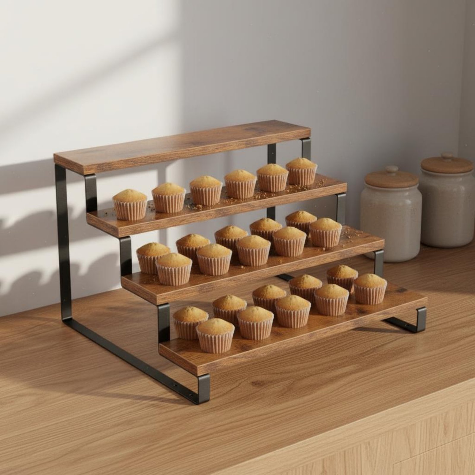 Многофункциональная 4-ярусная  – обзор и цена Display Risers Set